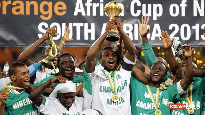 Nigeria đã giành được Africa Cup of Nations (AFCON) 2013